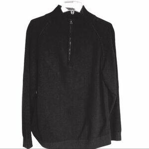 Weatherproof Men’s Charcoal Grey 100% Cotton Long Sleeve Zippered Sweate…